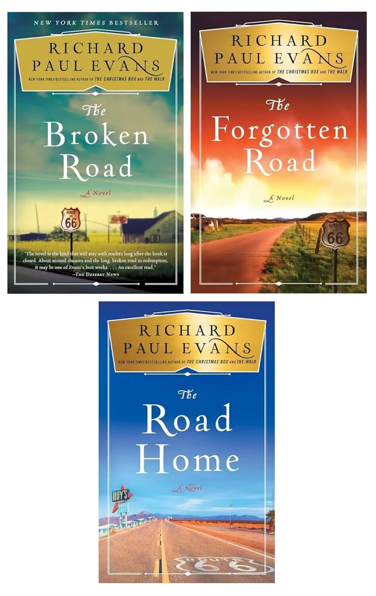 The Broken Road Series 3 Books Set (Book #1 - #3) - ALL HARDCOVER VG - the-broken-road-series-3-books-set-book-1-3-all-hardcover-vg