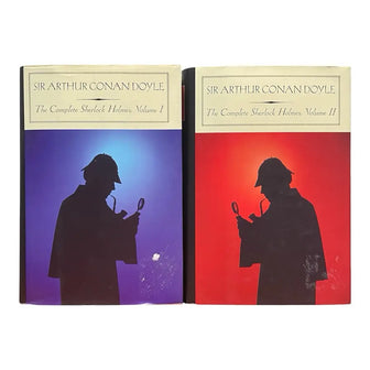 The Complete Sherlock Holmes 2 Volume Set Arthur Conan Doyle B&N Edition Lot - the-complete-sherlock-holmes-2-volume-set-arthur-conan-doyle-b-and-n-edition-lot