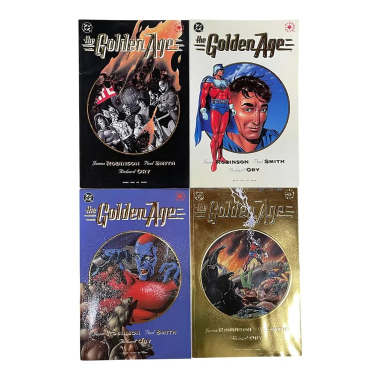 The Golden Age #1-4 Complete Set (1993) James Robinson DC Elseworlds TPB Comics - the-golden-age-1-4-complete-set-1993-james-robinson-dc-elseworlds-tpb-comics - the-golden-age-1-4-complete-set-1993-james-robinson-dc-elseworlds-tpb-comics-2
