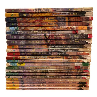 The Secrets of Droon ACCEPTABLE CONDITION BULK LOT w/ Repeats Set of 22 Lot - the-secrets-of-droon-acceptable-condition-bulk-lot-w-repeats-set-of-22-lot