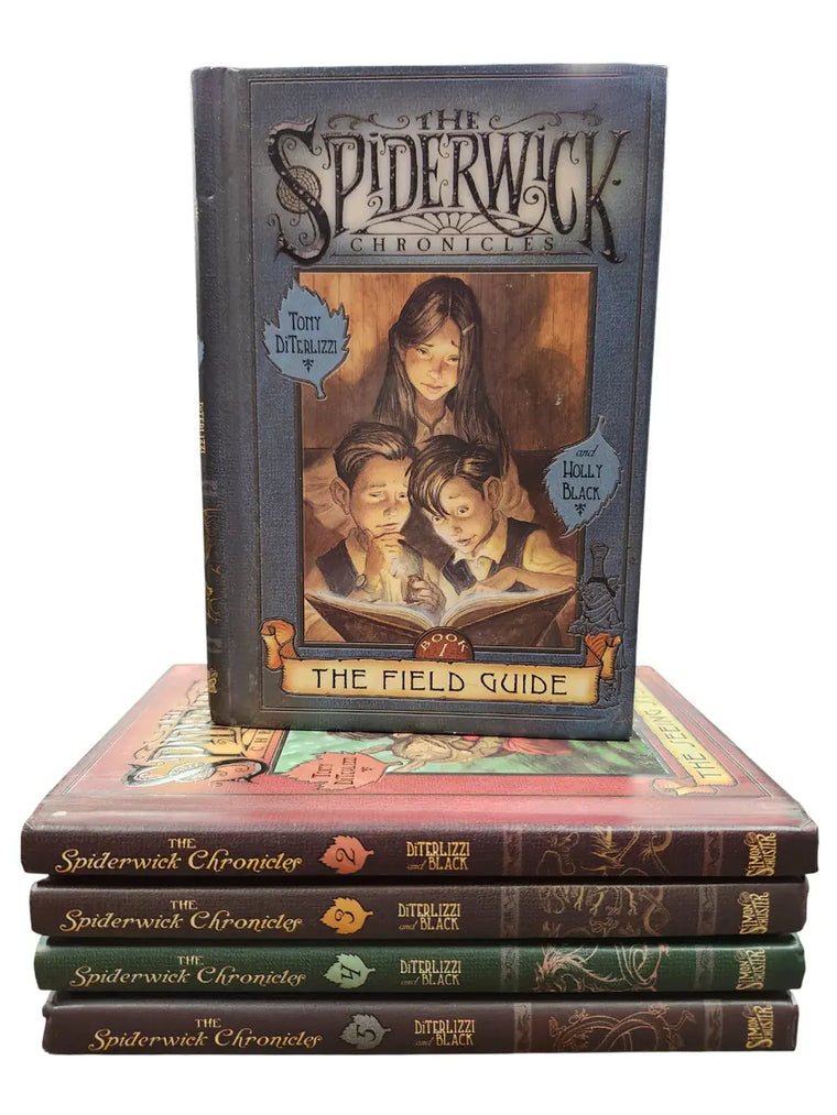 The Spiderwick Chronicles 1-5 Complete Set Lot Tony DiTerlizzi Hardcover Books - the-spiderwick-chronicles-1-5-complete-set-lot-tony-diterlizzi-hardcover-books - the-spiderwick-chronicles-1-5-complete-set-lot-tony-diterlizzi-hardcover-books-2