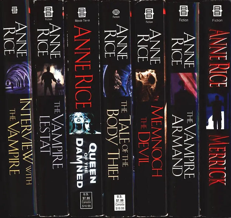 The Vampire Chronicles Series Books 1-7 by Anne Rice - the-vampire-chronicles-series-books-1-7-by-anne-rice
