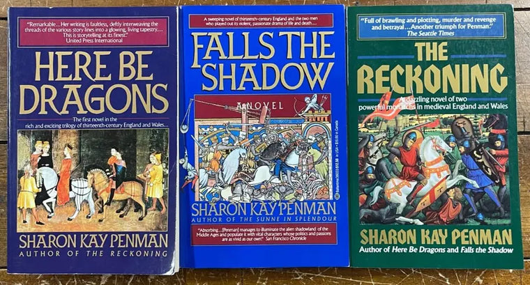 The Welsh Princes Trilogy lot  Sharon Kay Penman - Complete Set - the-welsh-princes-trilogy-lot-sharon-kay-penman-complete-set