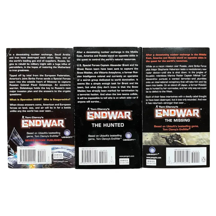 Tom Clancy EndWar Trilogy Complete 3 Book Set Military Thriller Paperbacks - tom-clancy-endwar-trilogy-complete-3-book-set-military-thriller-paperbacks - tom-clancy-endwar-trilogy-complete-3-book-set-military-thriller-paperbacks-2