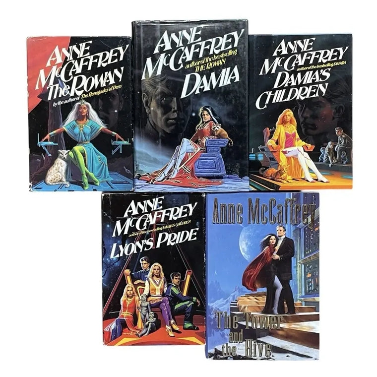 Tower and Hive Anne McCaffrey 1-5 Complete Set Series Hardcover Books SciFi Ace - tower-and-hive-anne-mccaffrey-1-5-complete-set-series-hardcover-books-scifi-ace - tower-and-hive-anne-mccaffrey-1-5-complete-set-series-hardcover-books-scifi-ace-2