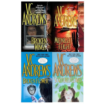 V.C. Andrews Broken Wings & Early Spring Double Duology Complete Set Series Lot - v-c-andrews-broken-wings-and-early-spring-double-duology-complete-set-series-lot