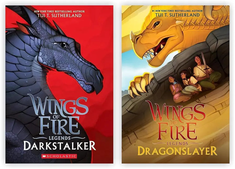 Wings of Fire (Legends) 2 Books Collection set Darkstalker & Dragonslayer HARD - wings-of-fire-legends-2-books-collection-set-darkstalker-and-dragonslayer-hard - wings-of-fire-legends-2-books-collection-set-darkstalker-and-dragonslayer-hard-2