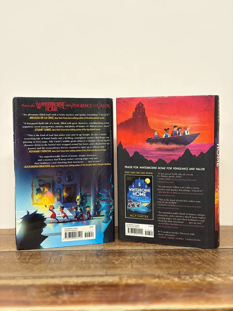 Winterborne Home 2 Book Hardcover Set by Ally Carter - winterborne-home-2-book-hardcover-set-by-ally-carter - winterborne-home-2-book-hardcover-set-by-ally-carter-2